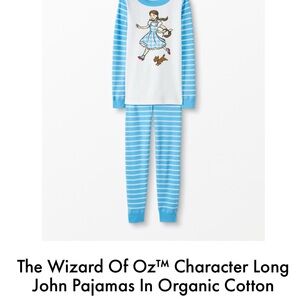 Hanna Andersson Wizard of Oz Dorothy Pajama Set Size 10